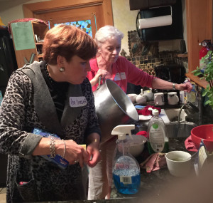 Chowda' master and Kitchen Queen , Ann and Gail